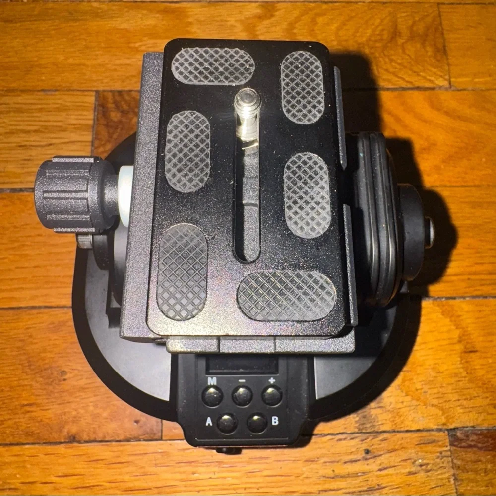 ZTFON YT-2000 Auto Motorized Rotate Panoramic Head, Remote Control, Camera/Phone